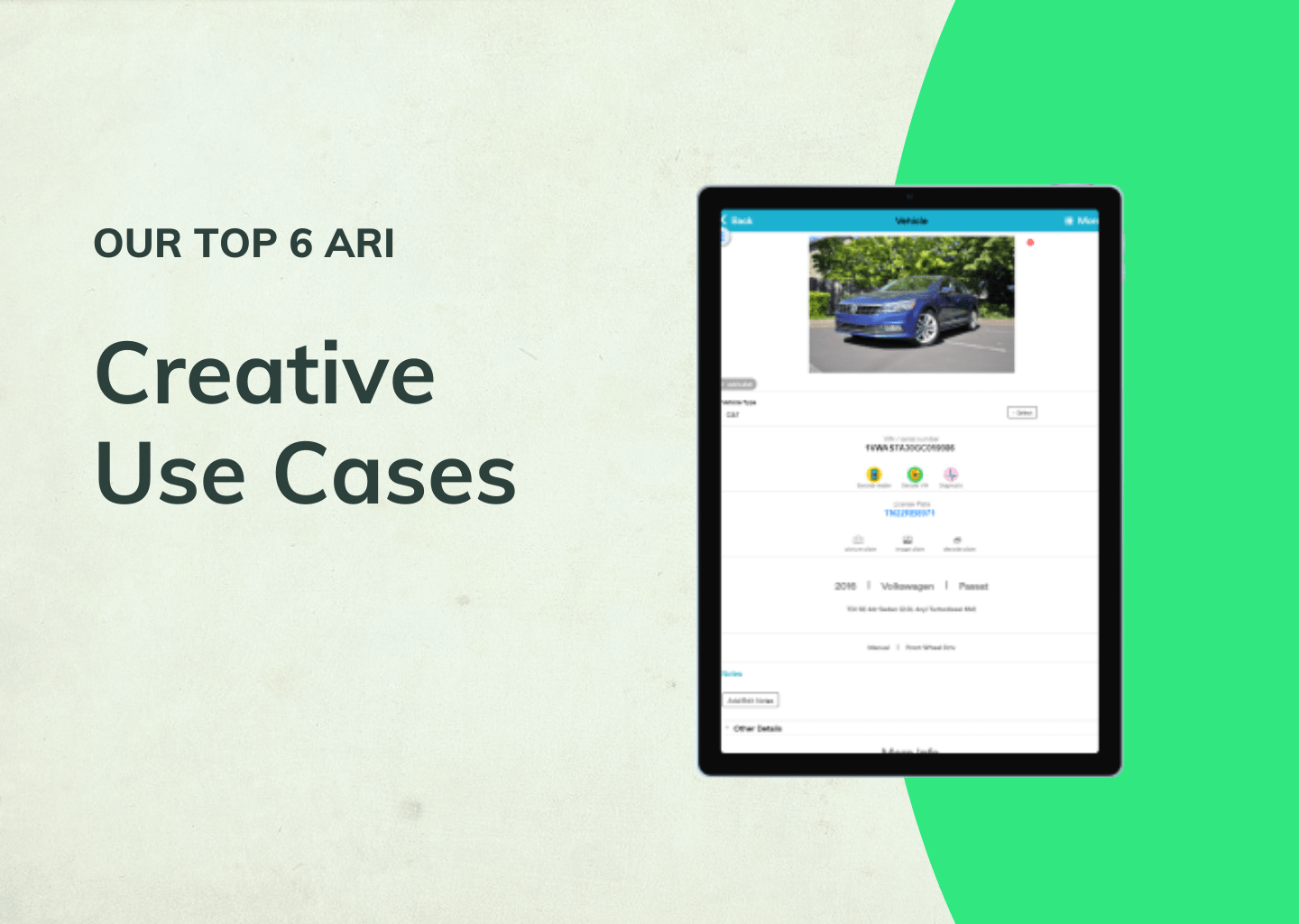 Our Top 6 Creative ARI(Auto Repair Software) Use Cases