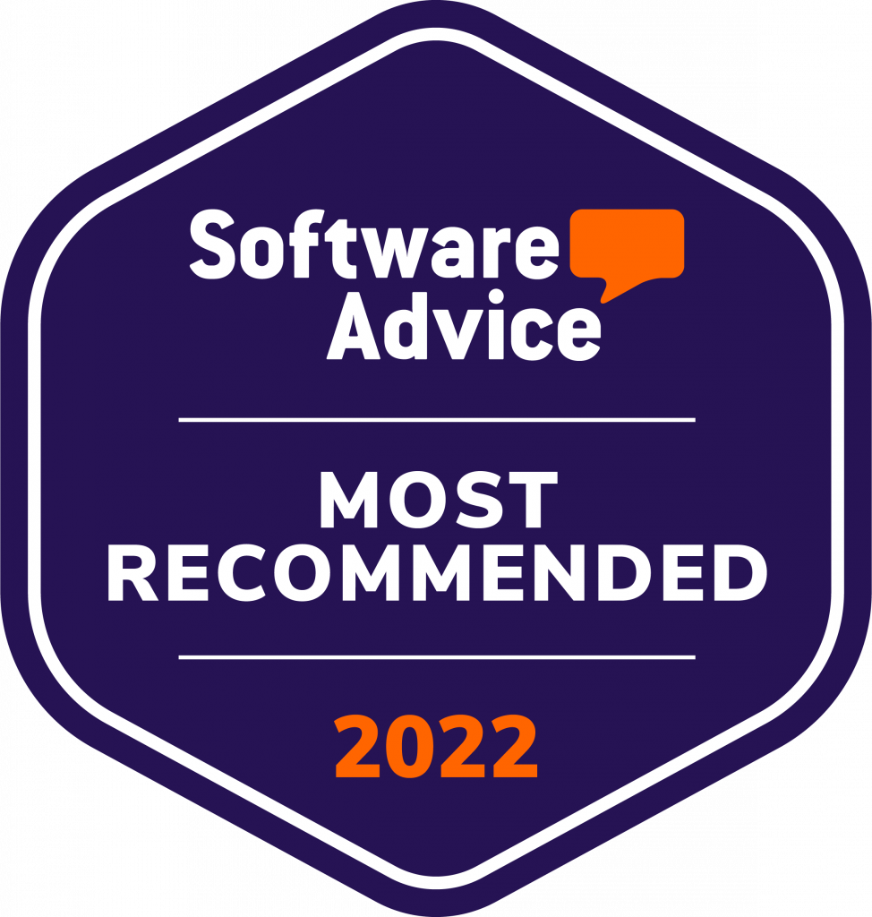 Most recommended auto repair software badge 2022
