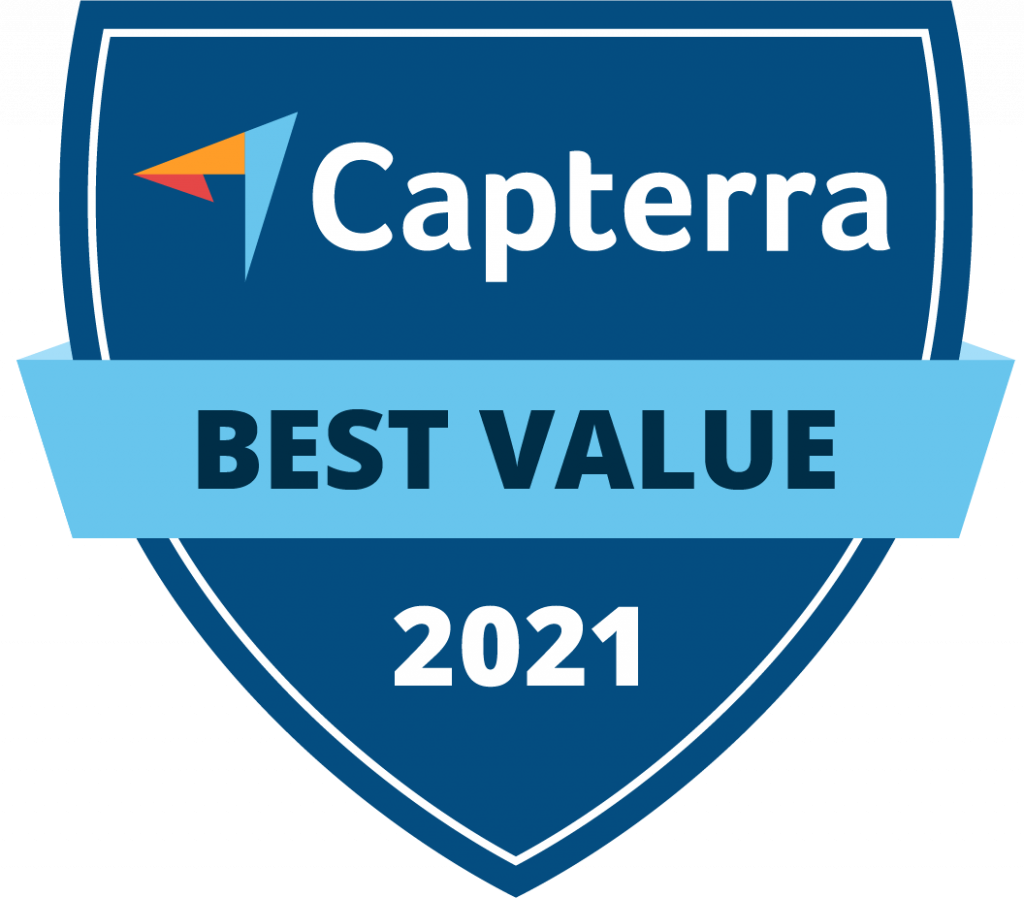 Best Value award Capterra
