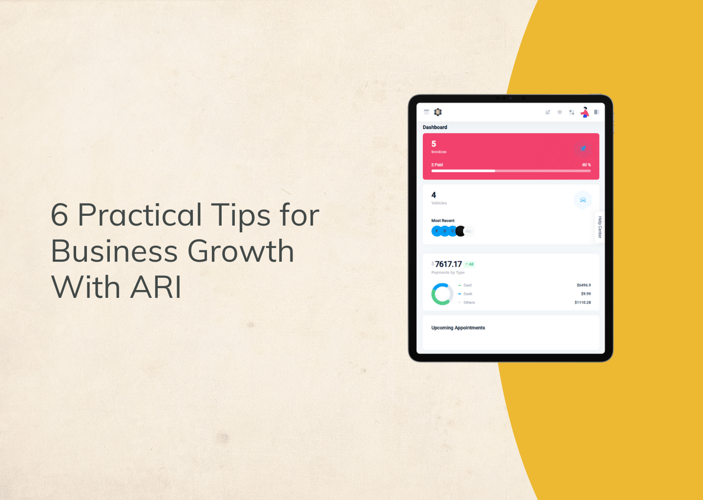6 Tips for business growth with ARI