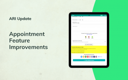 Changes To the Appointments Feature – ARI Update