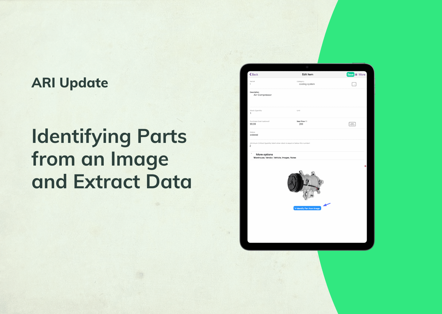 Identify Part Details and Extract Data from PDF with AI | ARI Update