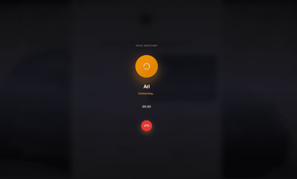 AI voice assistant preview