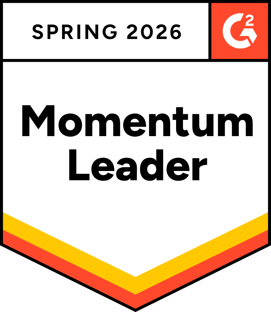 Momentum Leader Badge for ARI (Auto Repair Software) from G2's 2026 Spring Report